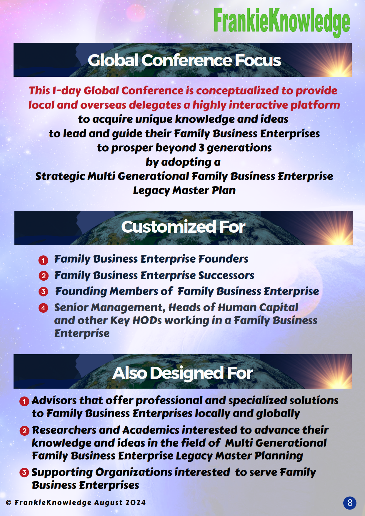 2024 Family Business Enterprise Global Conference by FrankieKnowledge Malaysia_008